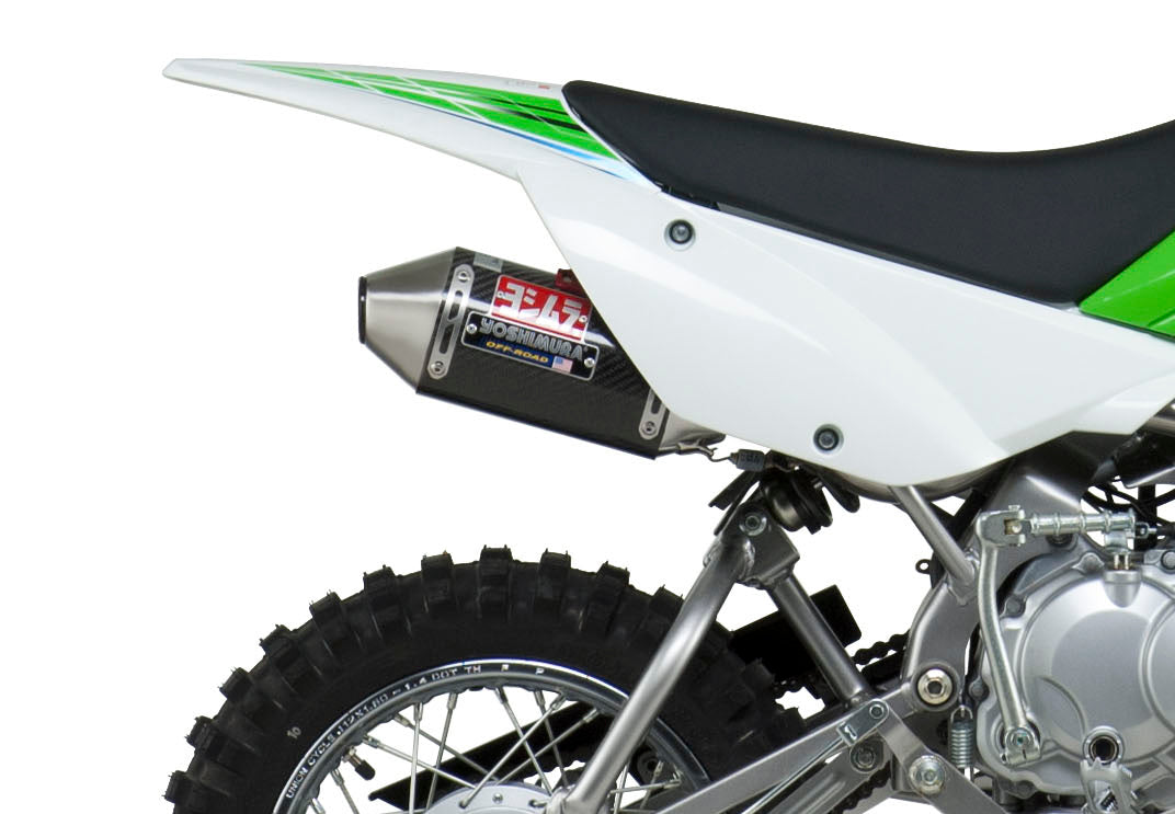 Yoshimura RS-2 Full Exhaust System for Kawasaki KLX110 - Performance Offroad Motorcycle Upgrade