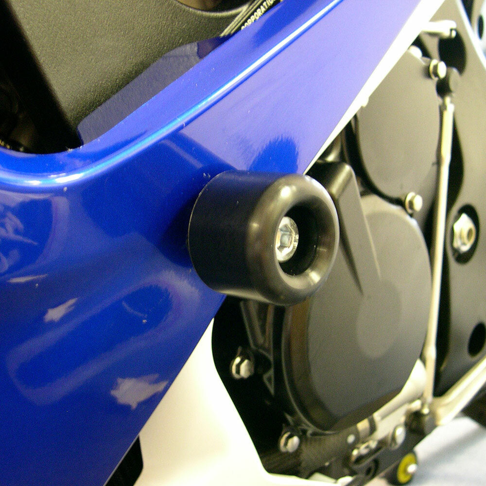 Shogun Motorsports Black Frame Sliders for Suzuki GSX-R600 and GSX-R750 (Part #750-5429)