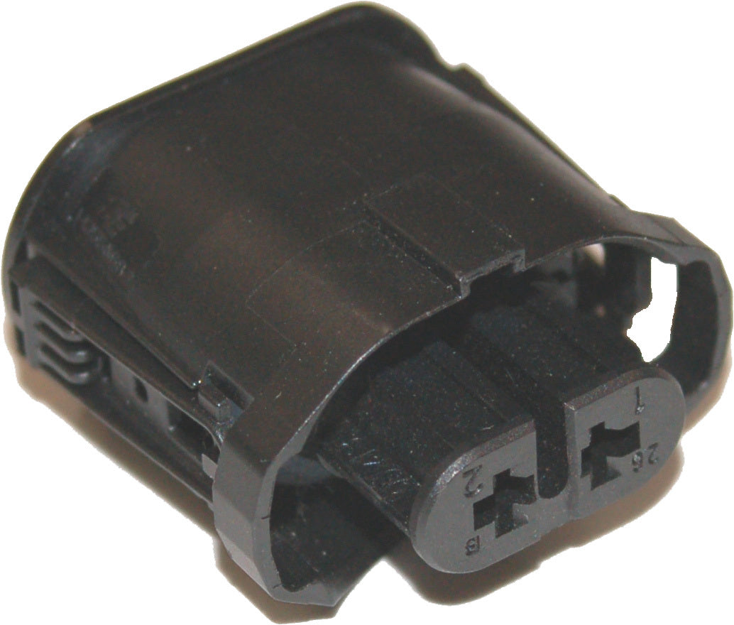 NAMZ Custom Cycle OEM Headlight Connector for Harley Davidson V-Rod (Black, Part NA-1-1355668-2)