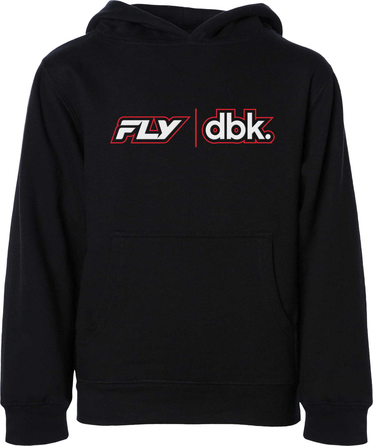 Fly Racing Youth DBK Wheelie Hoodie Black Youth X-Small