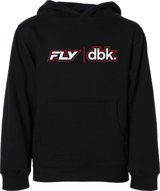 Fly Racing Youth DBK Wheelie Hoodie Black Youth Large