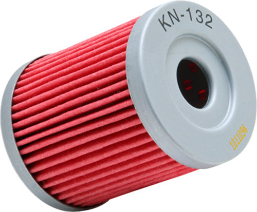 K&N KN-132 High-Flow Synthetic Oil Filter for ATV/UTV and Arctic Cat Models