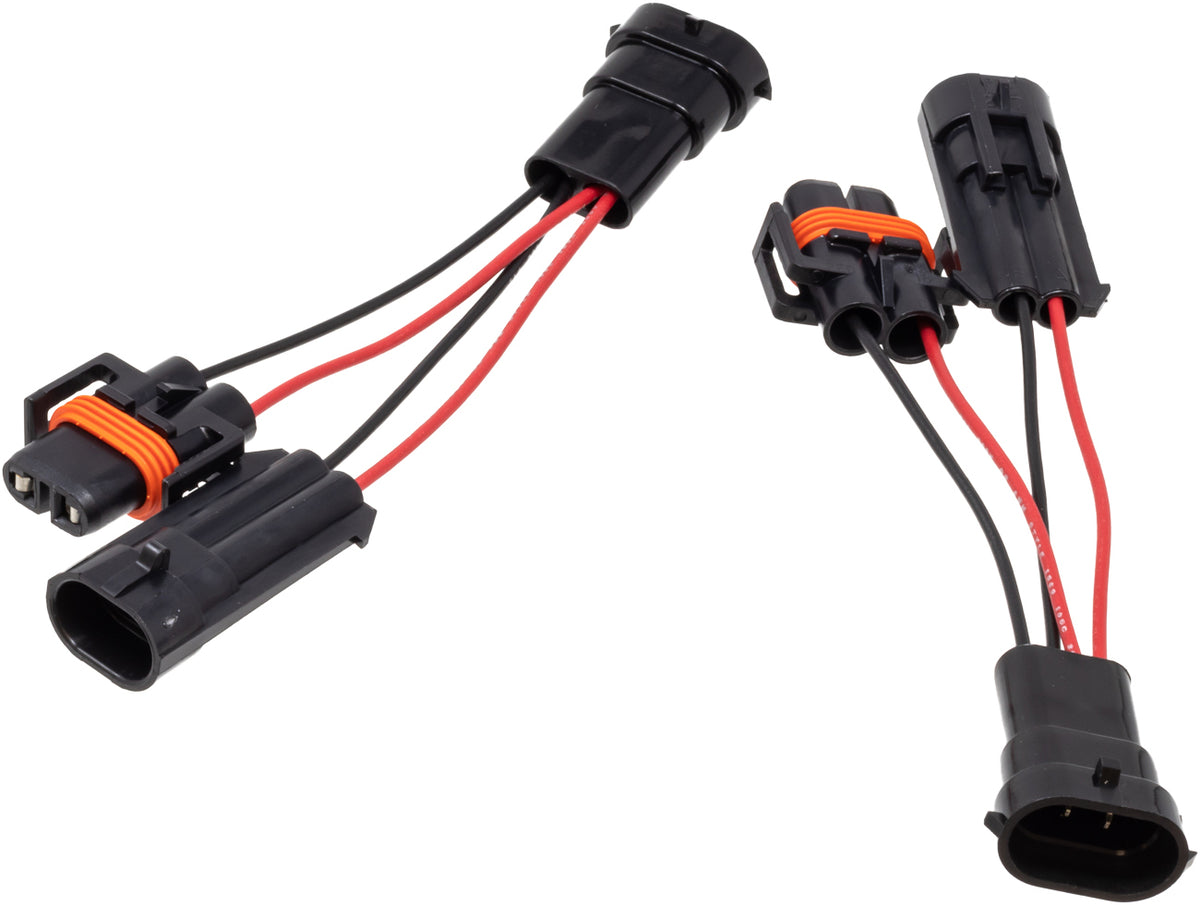 NAMZ Custom Cycle Passing Lamp Adapter Harness 15 Up Indians Without OEM Pass Lamps