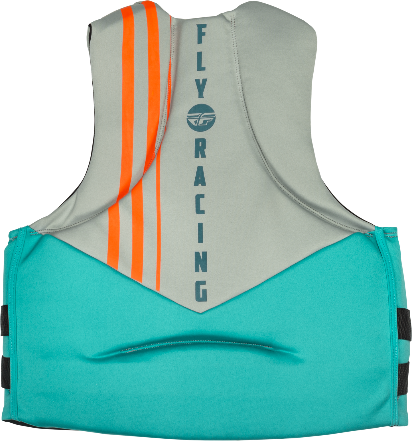 Fly Racing 221-304033X Neoprene Flotation Vest – 3X-Large, Teal/Grey/Orange