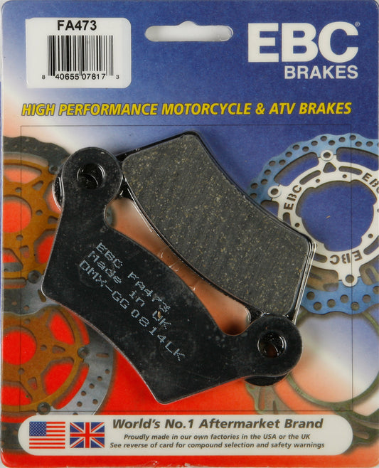 EBC FA473 Brake Pads for Can-Am Spyder RS, RS-S, and RT Models