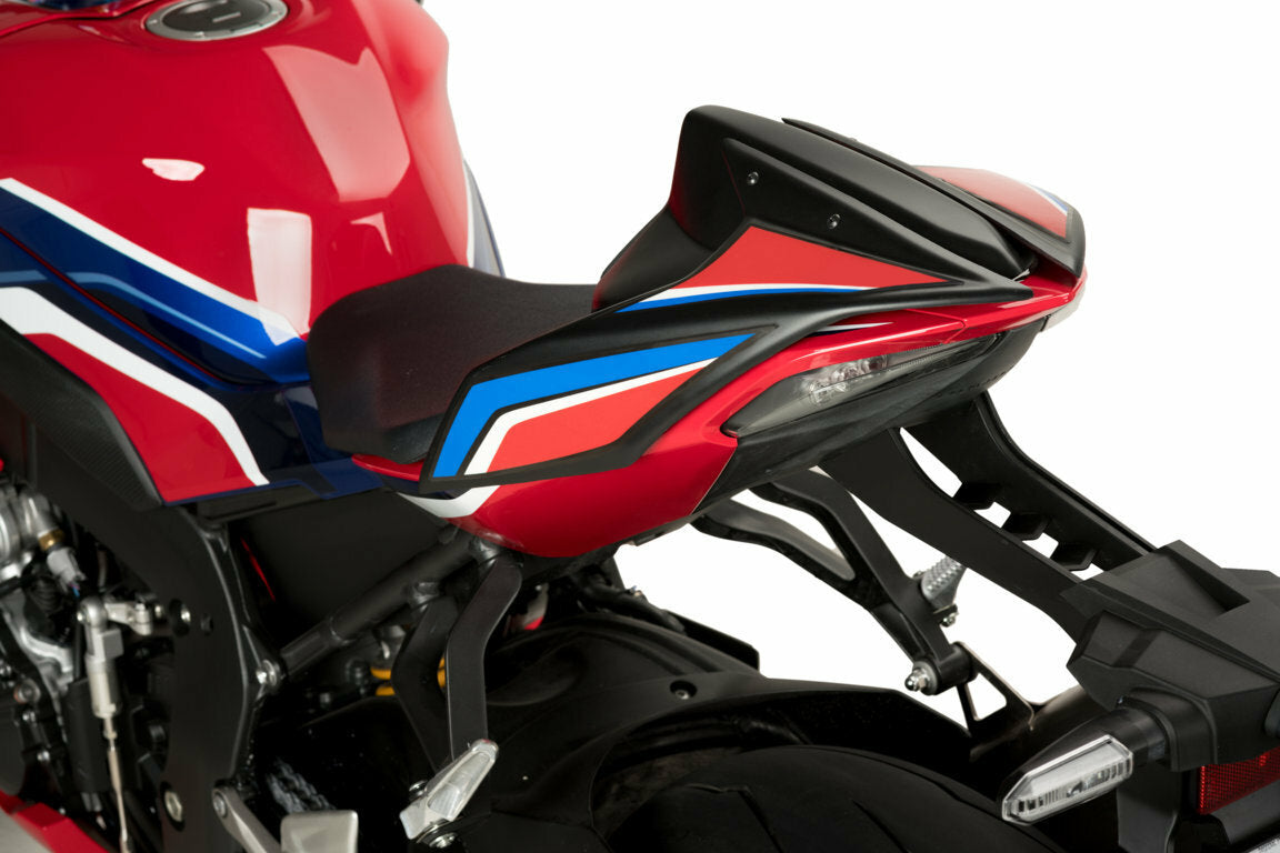 PUIG Rear Seat Cowl for Honda CBR1000RR-R Fireblade SP – Black, Part #20705J