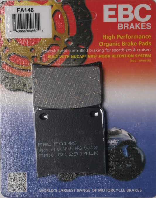 EBC FA146 Brake Pads for Suzuki GSX600F Katana (1988-1997)