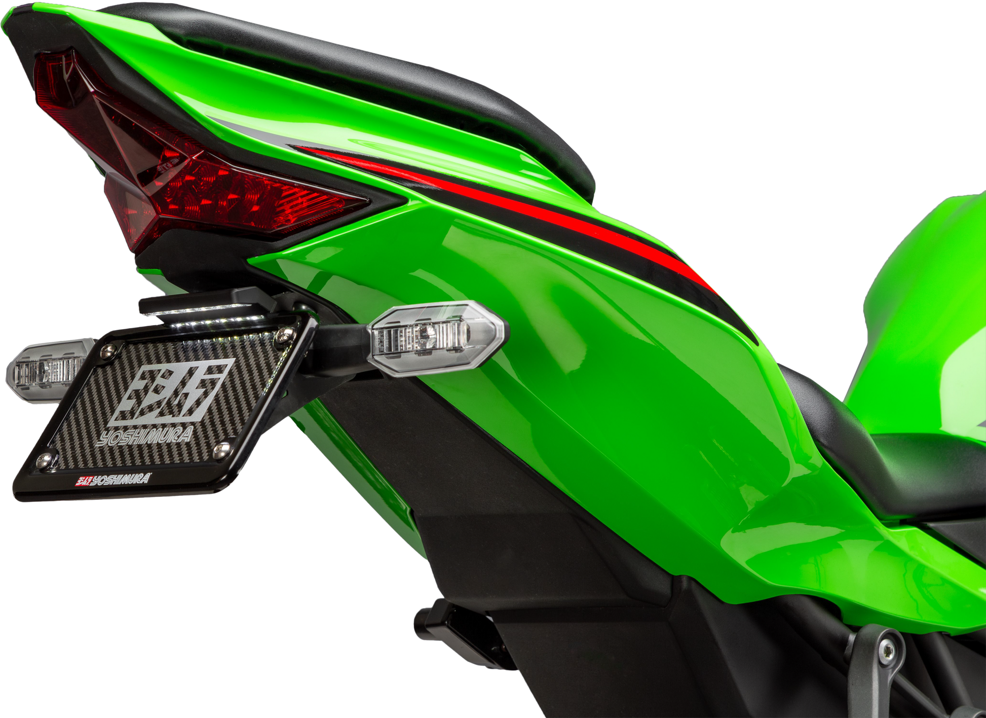 Yoshimura Fender Eliminator Kit for Kawasaki ZX400 Ninja ZX-4RR KRT Edition – Sleek Race Look with LED Lights