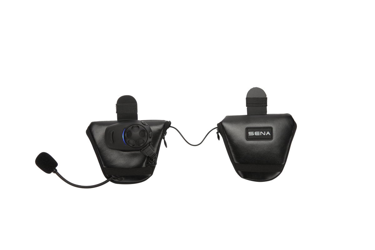 SENA SPH10H-FM Bluetooth Helmet Communicator with FM Radio for Half Helmets