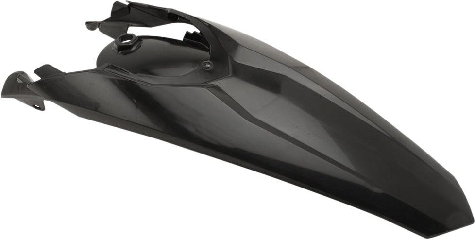 Acerbis Rear Fender with Taillight Tab for KTM 350 EXC-F & 500 XCF-W – Black Offroad Body Accessory