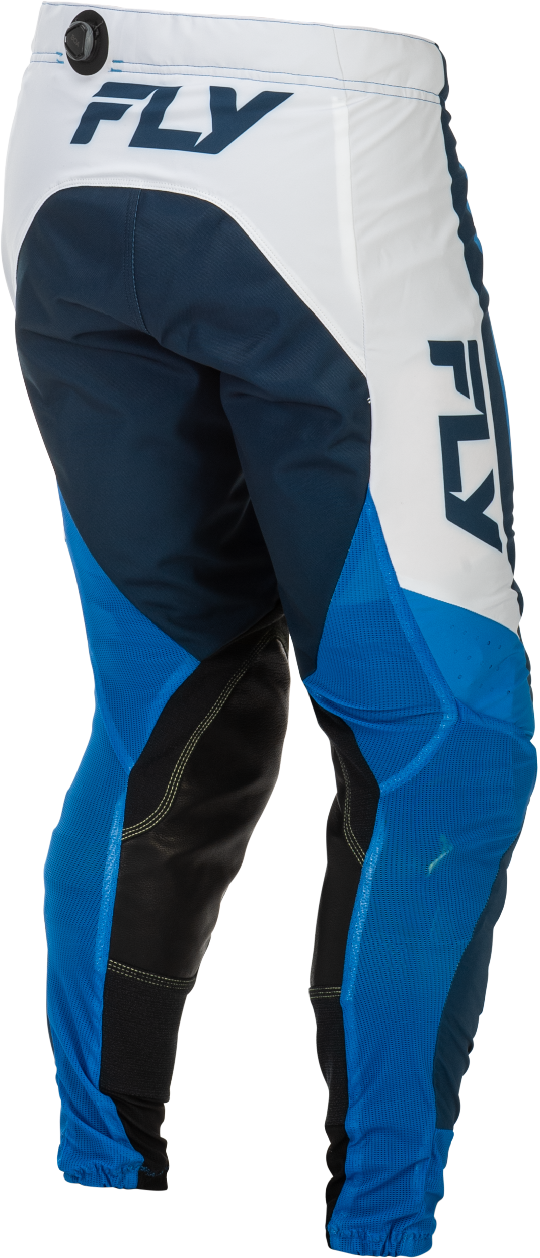 Fly Racing Lite Offroad Pants Men’s US 34 Blue/White – Lightweight and Flexible Riding Gear