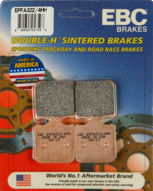 EBC Extreme Pro Brake Pads for Aprilia Tuono RSV & 1000R Models - Part EPFA322/4HH