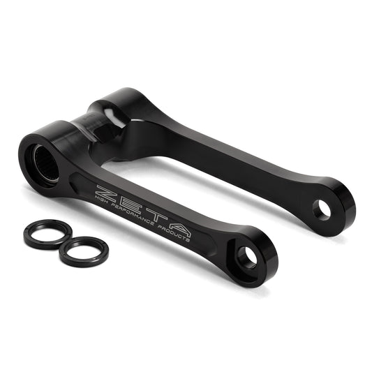 ZETA Lowering Link for Kawasaki KLX230 - Black, Part Number ZE56-05350
