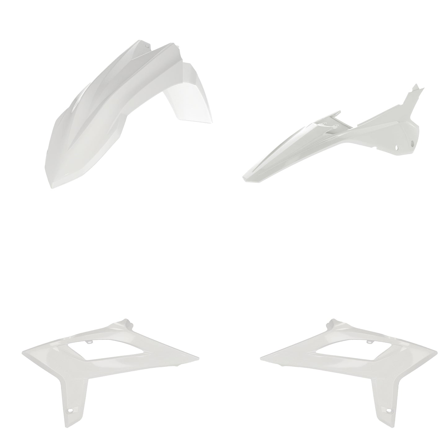 ACERBIS Plastic Kit for Beta 300 RX 2023-2024 Offroad Body Replacement - White