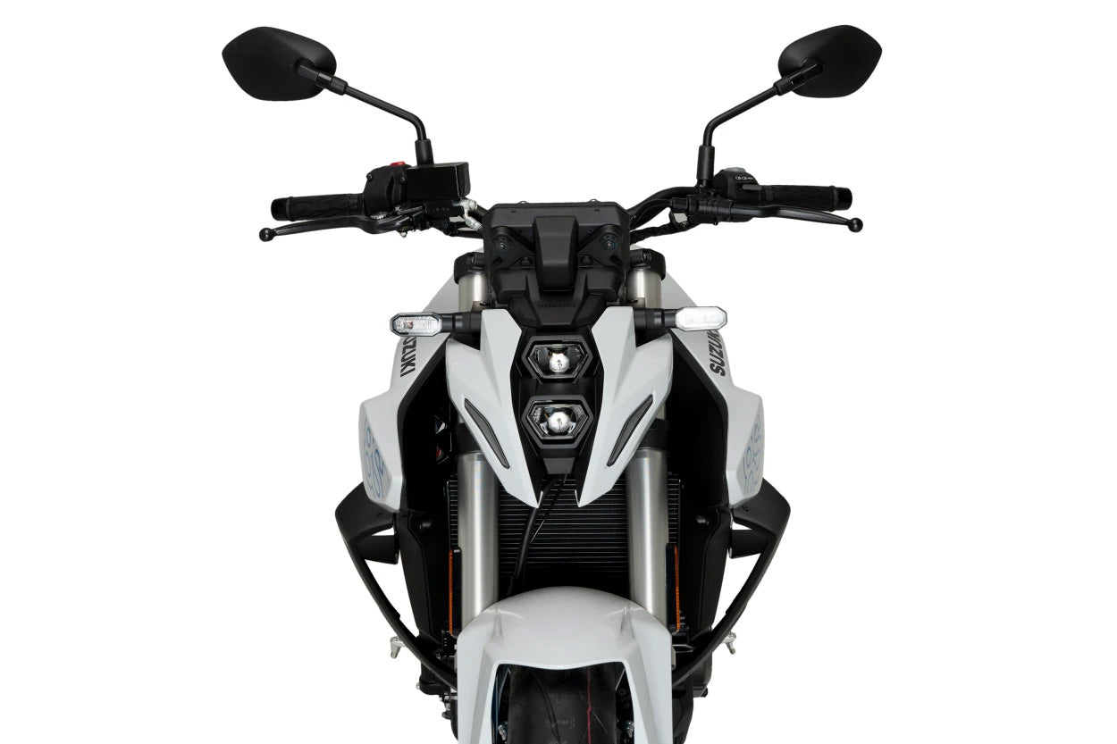 PUIG Downforce Side Spoilers for Street Bikes - Matte Black Part 21783J