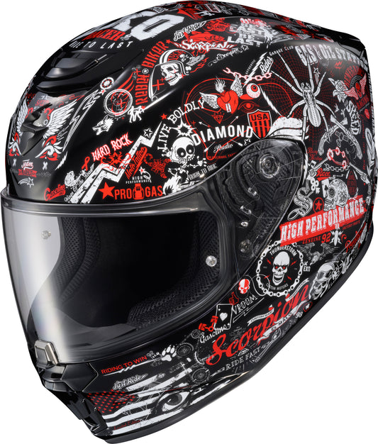 Scorpion EXO Exo R330 Full Face Helmet - Red, Medium