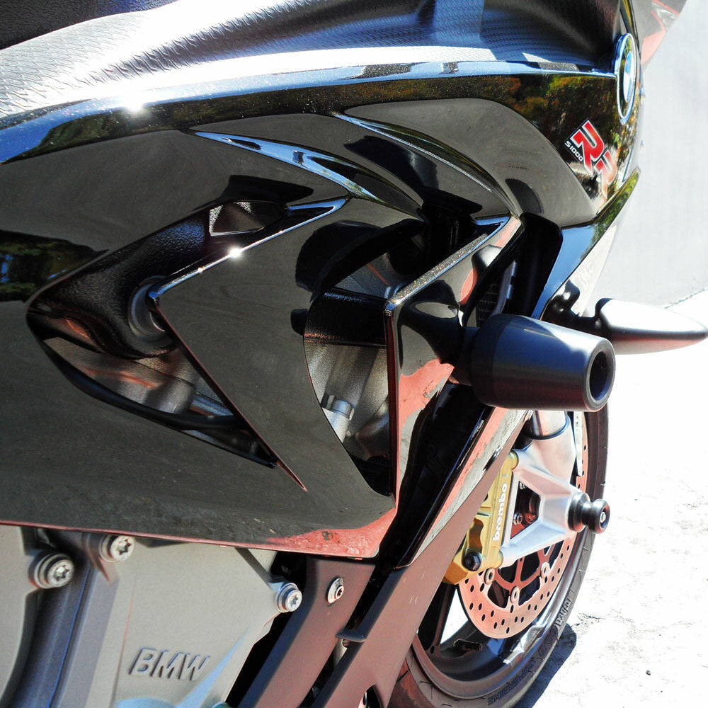 Shogun Motorsports Black Frame No Cut Sliders for BMW S1000RR (2015-2017) - Part 750-7759