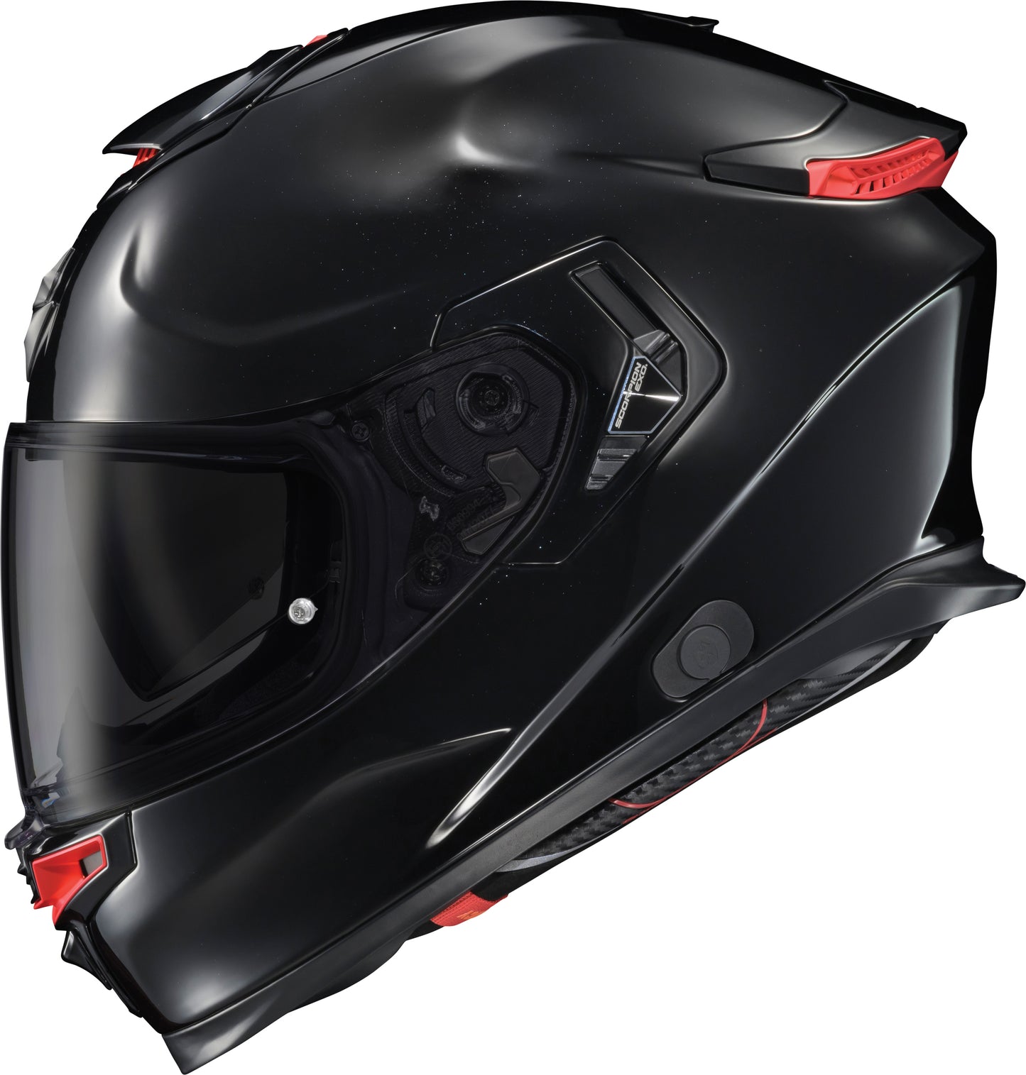 Scorpion EXO ECL-0032 Exo Eclipse Full Face Helmet in Black - Compact and Lightweight Street Helmet with Advanced Safety Features