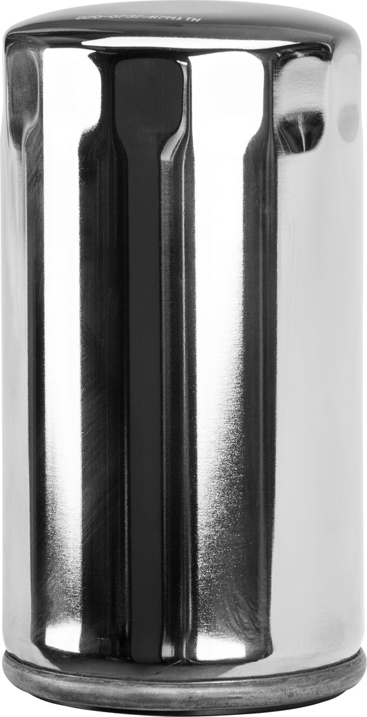 HardDrive PS173C Chrome Oil Filter for Harley Davidson V-Twin Engines