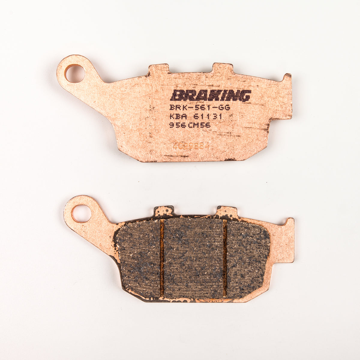 BRAKING Rear Sintered Brake Pad Set for Honda Motorcycles - Model 956CM56