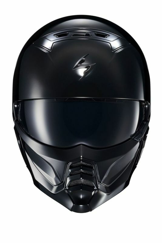 Scorpion EXO Covert 2 Open Face Helmet in Gloss Black – X-Small