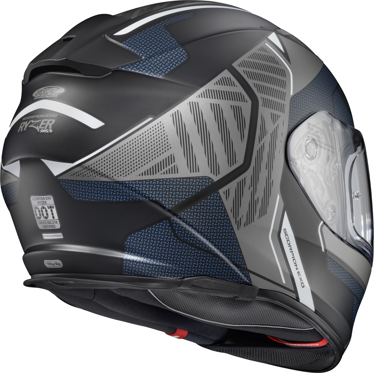 Scorpion EXO Ryzer Full Face Helmet - Medium, Phantom