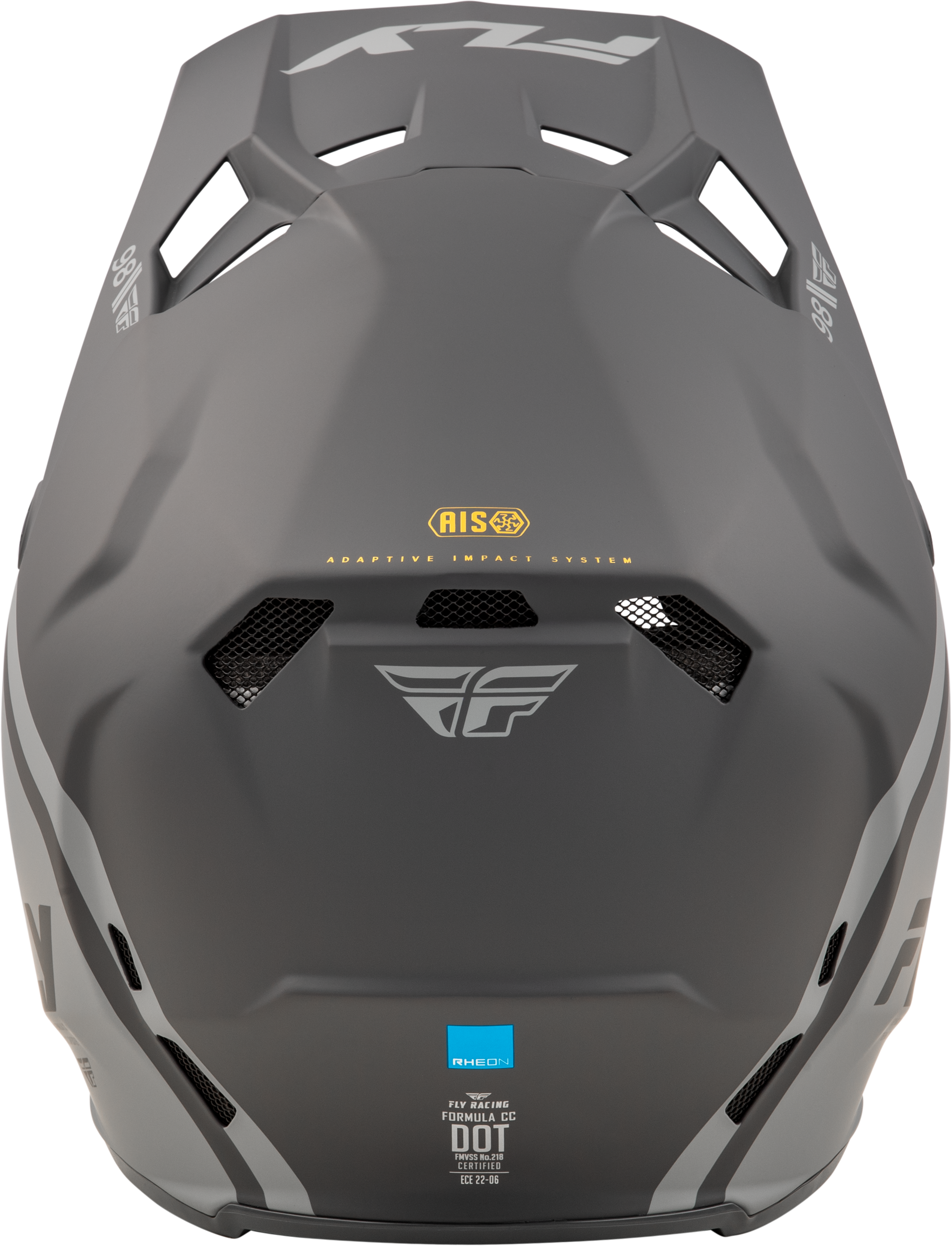 Fly Racing Formula CC Objective Helmet Matte Black/Grey 2X-Large Offroad Full-Face Helmet