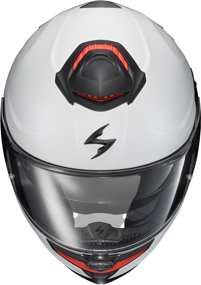 Scorpion EXO ECL-0052 Exo Eclipse Full Face Helmet in White, XS
