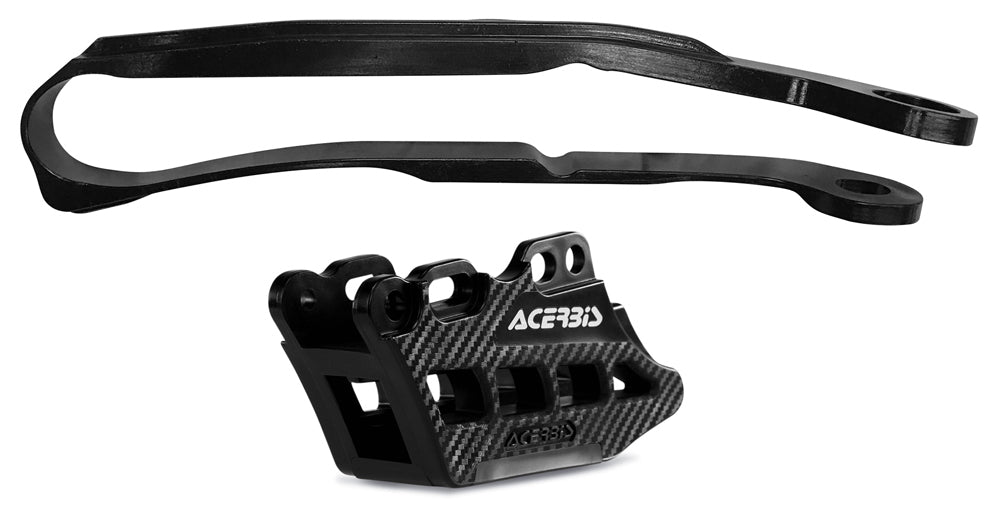 Acerbis Guide/Slider Kit 2.0 for Kawasaki KX250F and KX450F - Black