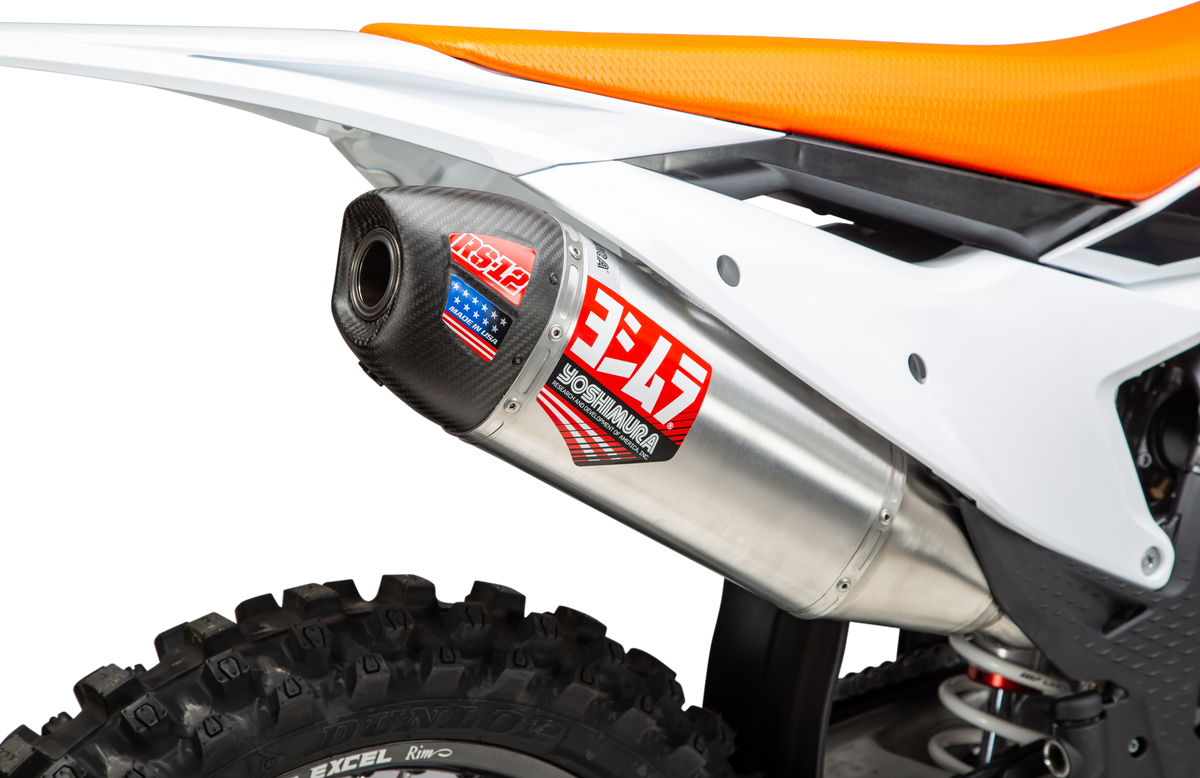 Yoshimura RS-12 Slip-On Muffler for Offroad Motorcycles - Fits Husqvarna and KTM 2023 Models
