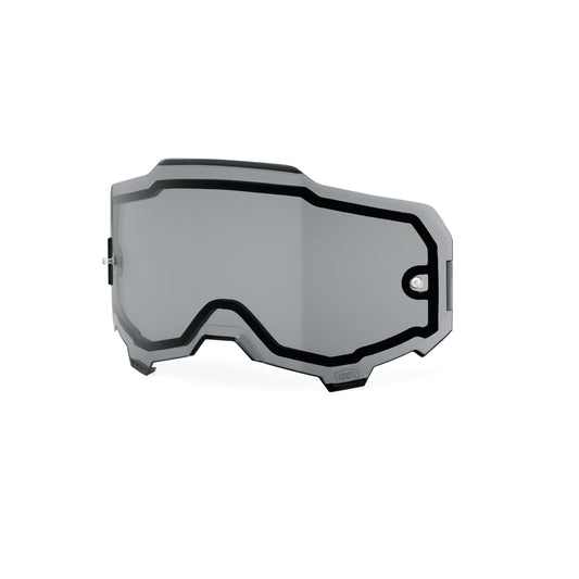 100 Percent Armega/Armatic Dual Dual Pane Smoke Lens for Offroad Eyewear
