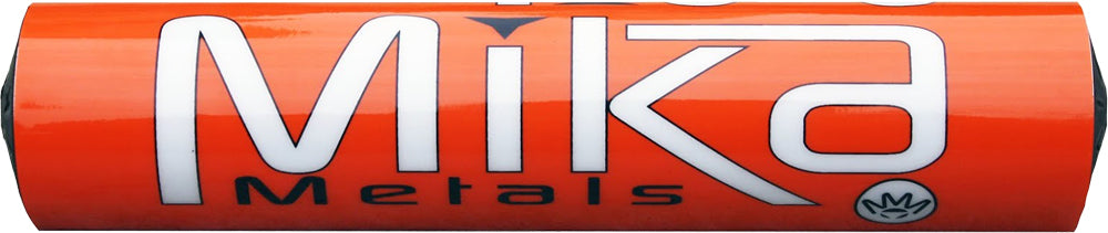 MIKA Metals MK-ORANGE Orange Handlebars for Offroad Bikes - 9.75 Inch Bar Pad
