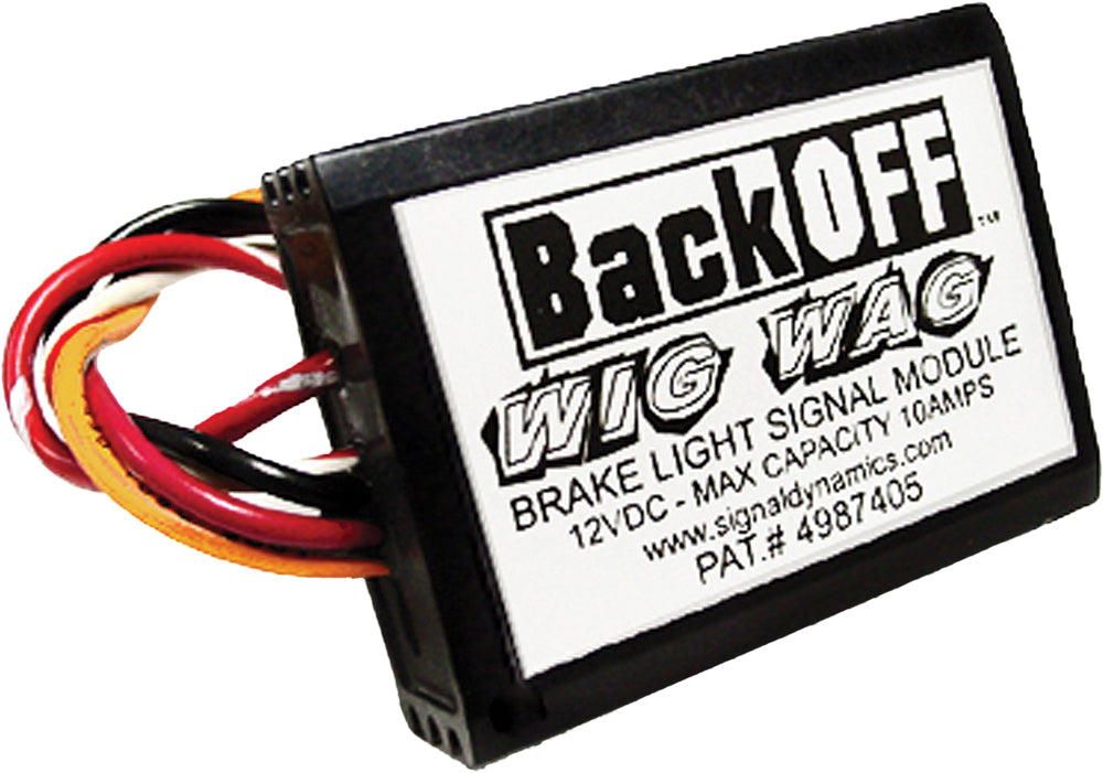 SDC Backoff Wig Wag Brake Light Signal Module for Motorcycles - Part #01009