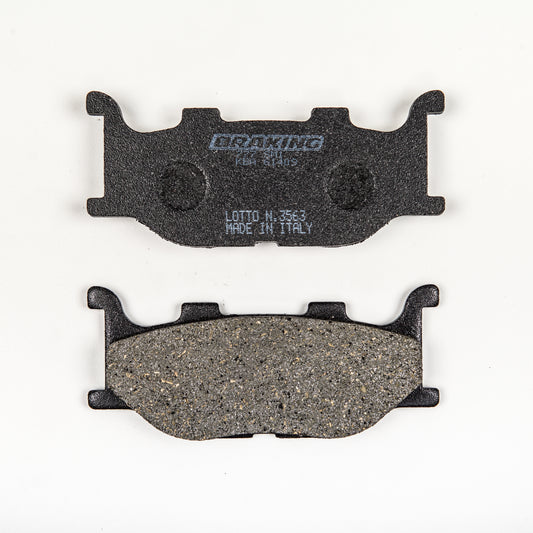 BRAKING Part Number 777SM1 Semi Metallic Brake Pad Set for Yamaha Motorcycles and Scooters