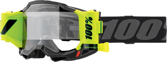 100-Percent Accuri 2 Forecast Offroad Goggle with Clear Lens – Black