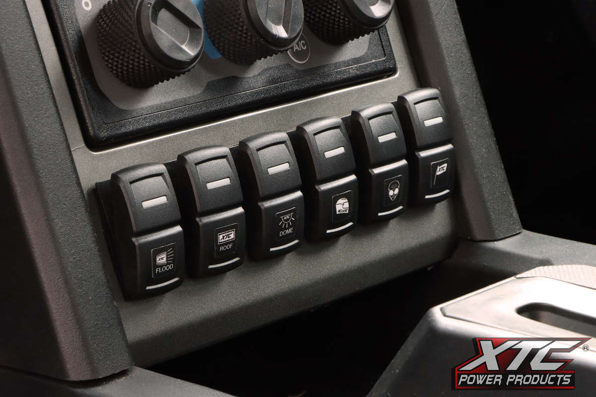 XTC Power Products Plug N Play Power Control 6 Switch System for ATV/UTV