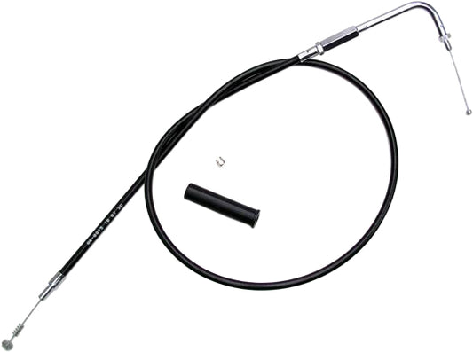MOTION PRO Black Vinyl Idle Cable for Harley Davidson V-Twin Handlebar Controls – Part 06-0075