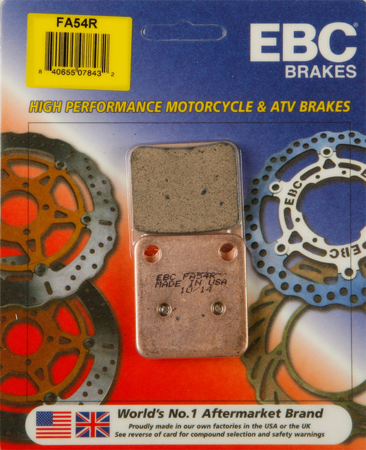 EBC FA54R Brake Pads for Suzuki, Kawasaki, Yamaha, Honda - Street Performance