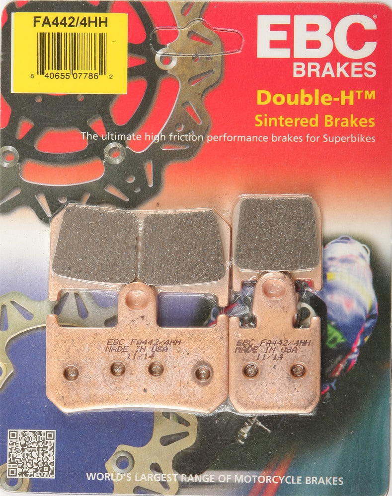 EBC FA442/4HH Brake Pads for Yamaha VMX1700 V-Max and YZF-R1