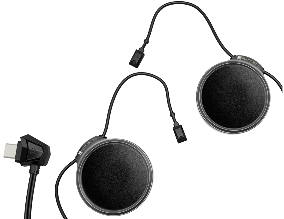 Uclear Motion 6 Single Universal Bluetooth Intercom System with 6-Rider DynaMESH and 18-Hour Battery Life