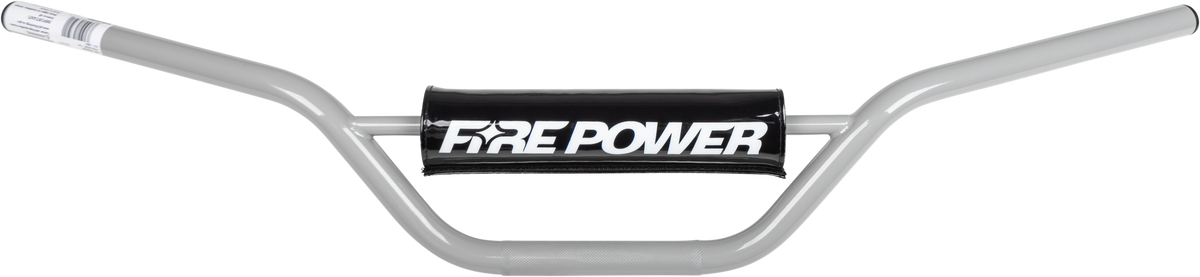 FIRE POWER CSC ATV Handlebar in Grey - Durable Carbon Steel with 7/8 inch Clamping Diameter