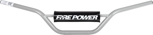 FIRE POWER CSC ATV Handlebar in Grey - Durable Carbon Steel with 7/8 inch Clamping Diameter