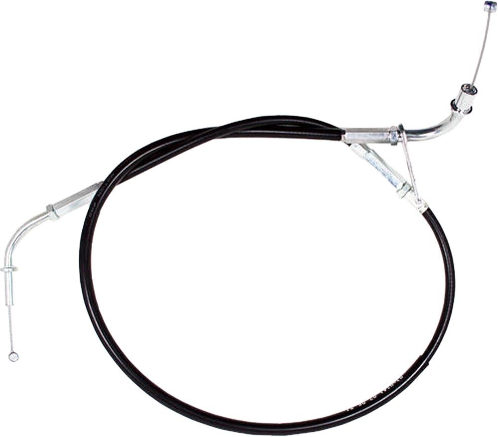 MOTION PRO Black Vinyl Throttle Pull Cable for Kawasaki ZL900A Eliminator