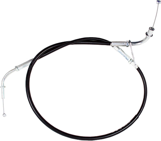 MOTION PRO Black Vinyl Throttle Pull Cable for Kawasaki ZL900A Eliminator