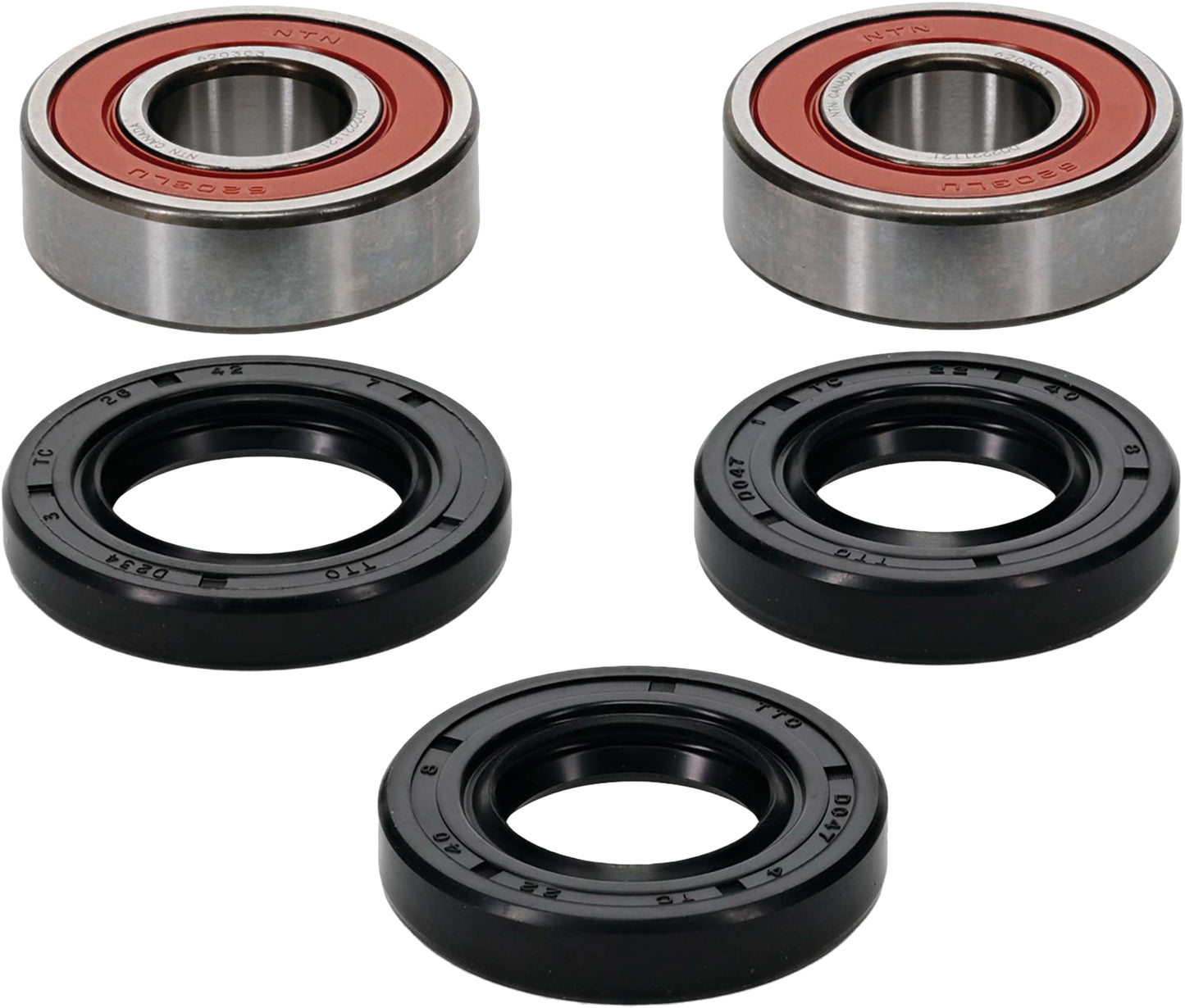 Pivot Works Wheel Bearing Kit Premium for ATV/UTV - Fits Kawasaki KLF110, KLF185, Suzuki Lt-F160