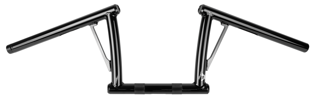 BURLY BRAND Viejo Cito 8" Handlebar for Harley Davidson - Black, Part B12-7010B