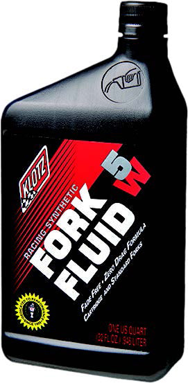Klotz KL-505 Fork Fluid 5W 32 fl oz – Universal Suspension Oil for Street and MX Bikes