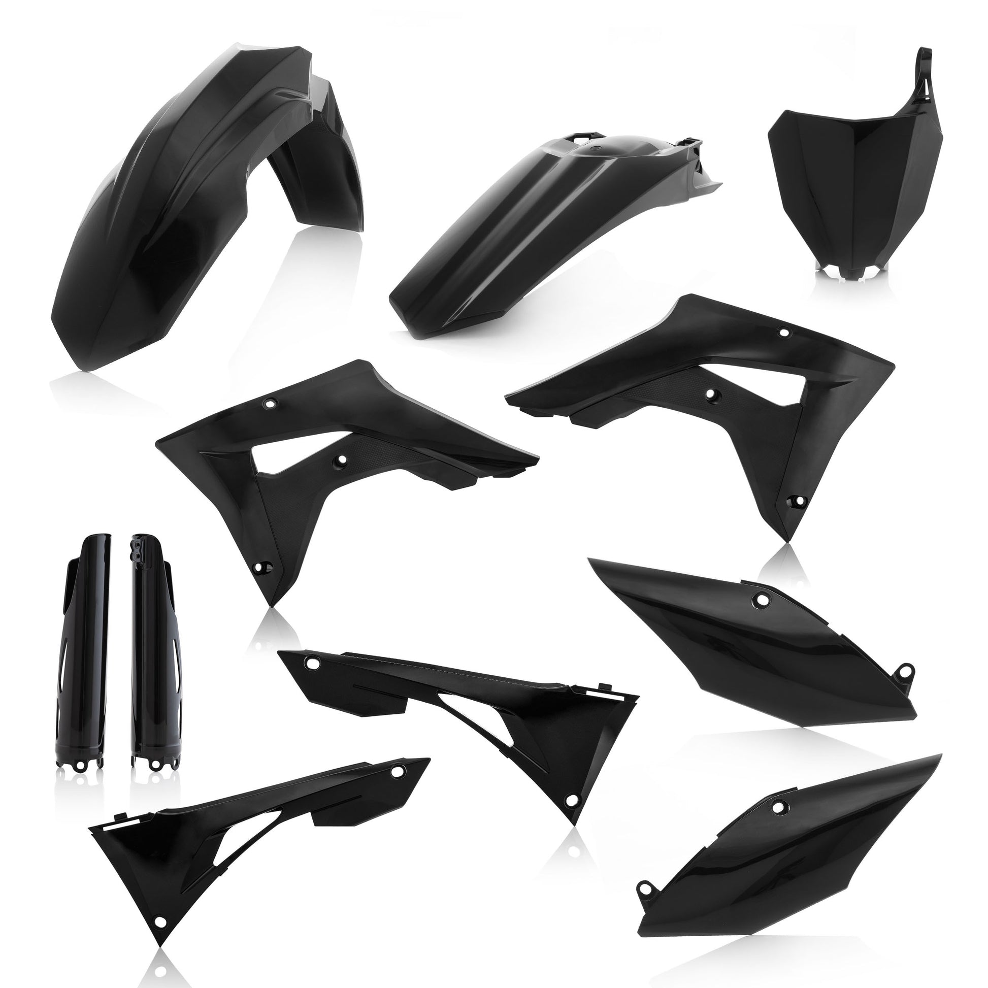 ACERBIS Full Plastic Kit for Honda CRF450RX & CRF250RX 2019-2020, Black