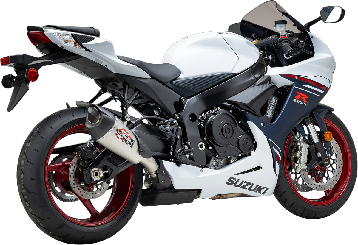 Yoshimura Exhaust Street At2 Slip-On Muffler for Motorcycles - Part Number 11750BP521
