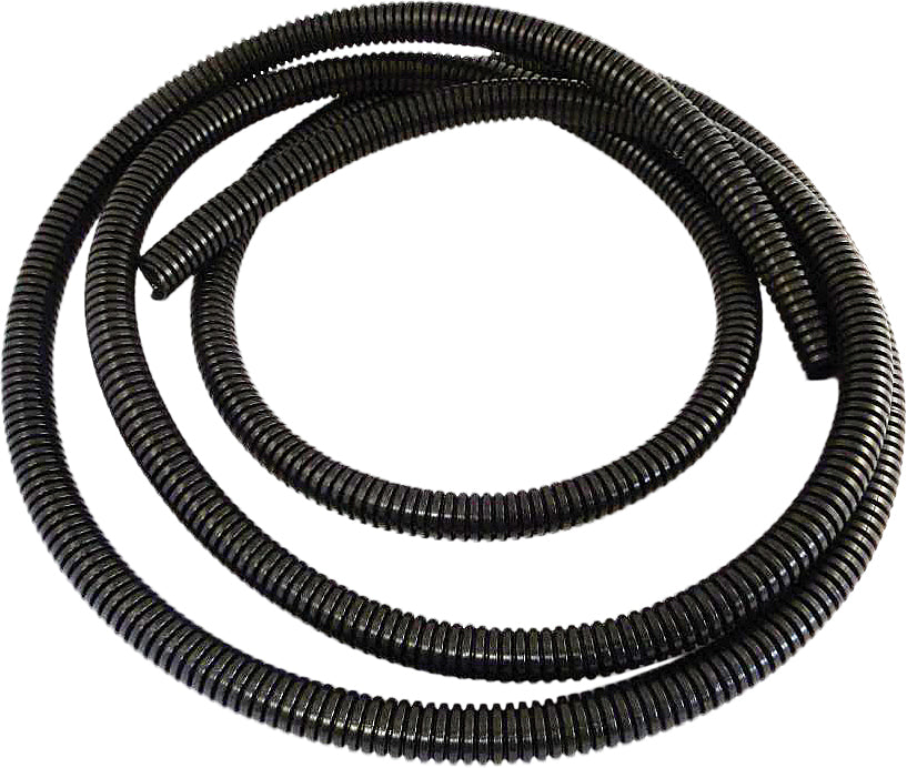 HELIX Wire Loom Black 3/8-Inch x 6 Feet - Universal Electrical Components and Accessories